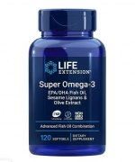 Заказать Life Extension Super omega 3 120 софтгель
