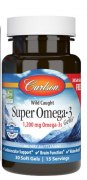 Заказать Carlson Labs Super Omega-3 1200 мг Omega-3s 30 капс