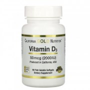 Заказать California Gold Nutrition Vitamin D3 2000 IU 90 капс