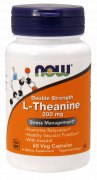 Заказать NOW L-Theanine 200 мг 60 вег капс