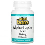 Заказать Natural Factors Alpha-Lipoic Acid 100 мг 120 капс