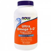 Заказать NOW Ultra Omega D-3 180 капс