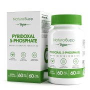 Заказать NaturalSupp Vitamin B6 (Pyridoxal-5-phosphate) 60 вег капс