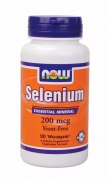NOW Selenium 200 мкг 90 вег капс