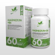 Заказать NaturalSupp Magnesium + B6 60 капс N