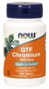 Заказать NOW GTF Chromium 200 мкг 100 капс