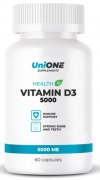 Заказать UniONE Vitamin D3 5000 IU 60 капс