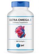 SNT Ultra Omega-3 1250 мг DHA375 EPA500 180 капс