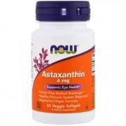 Заказать NOW Astaxanthin 4 мг 60 вег капс