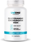 Заказать UniONE Glucosamine + Chondroitin + MSM 90 таб