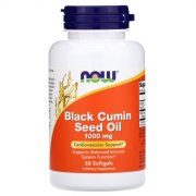 Заказать NOW Black Cumin Seed Oil 1000 мг 60 капс