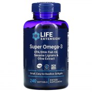 Заказать Life Extension Super omega 3 240 софтгель