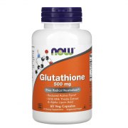Заказать NOW Glutathione 500 мг 60 вег капс