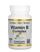Заказать California Gold Nutrition Vitamin B complex 60 вег капс
